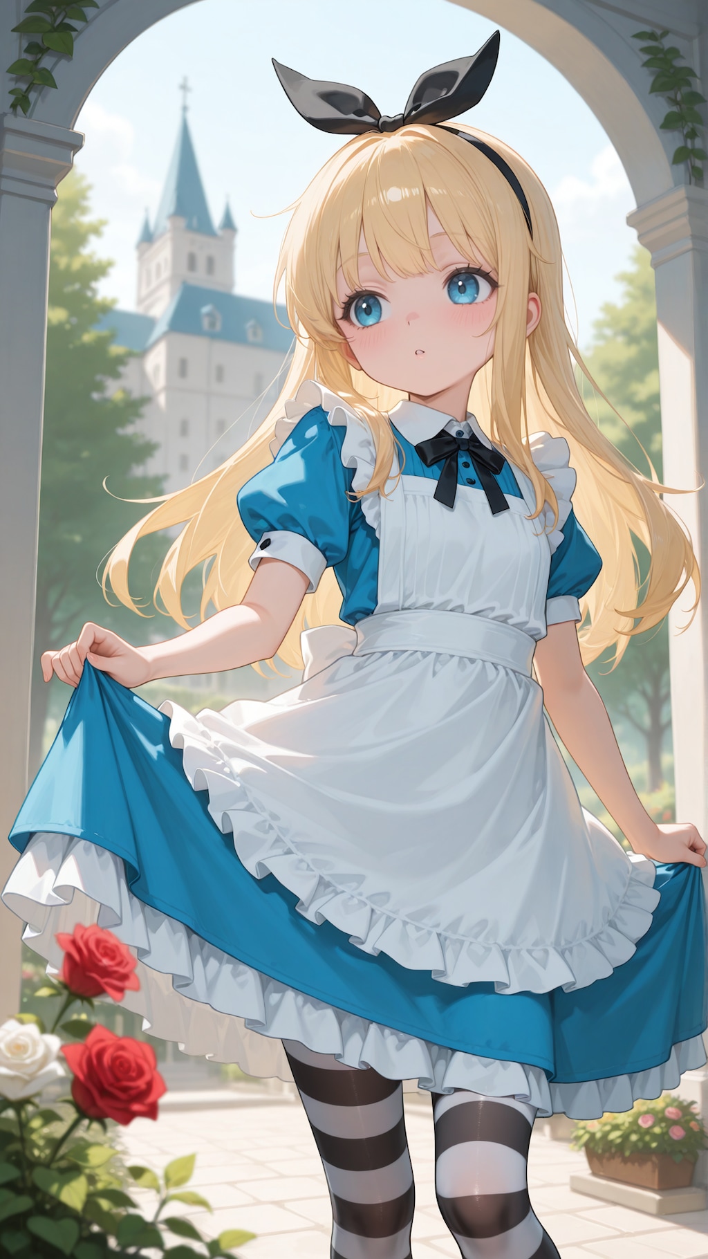 【壁紙】不思議の国のアリス—４（縦）