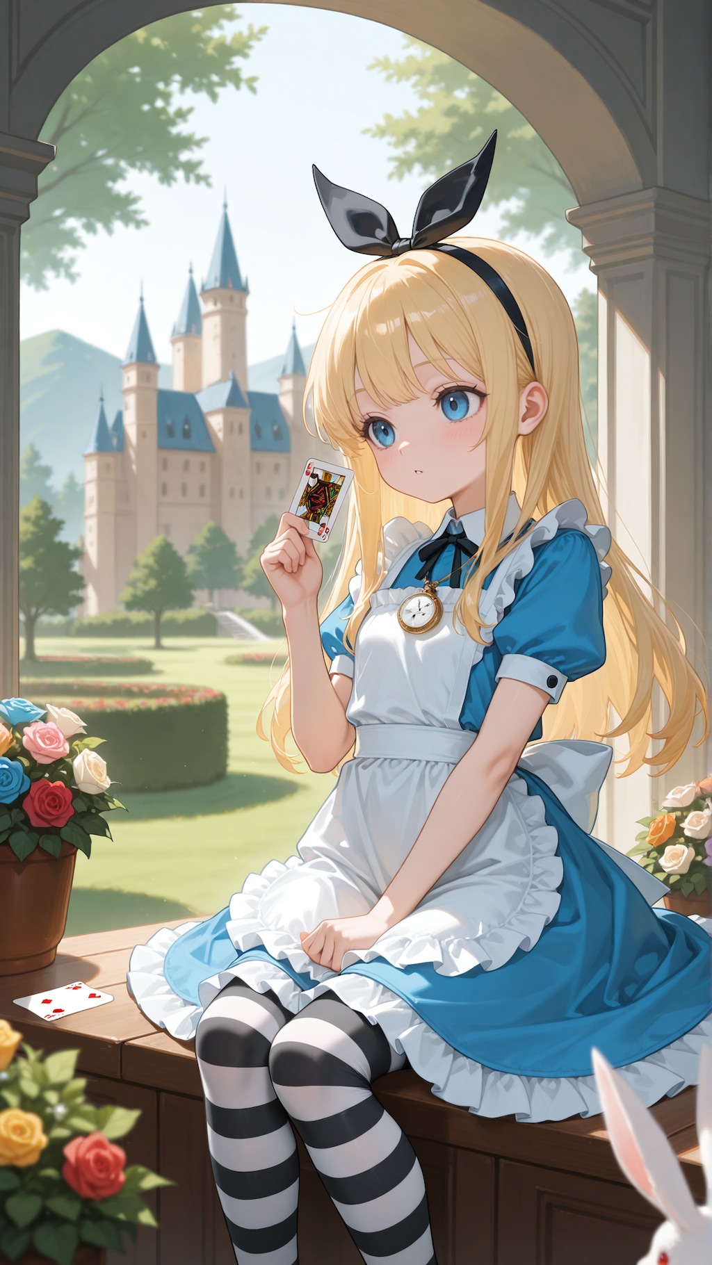 【壁紙】不思議の国のアリス—４（縦）