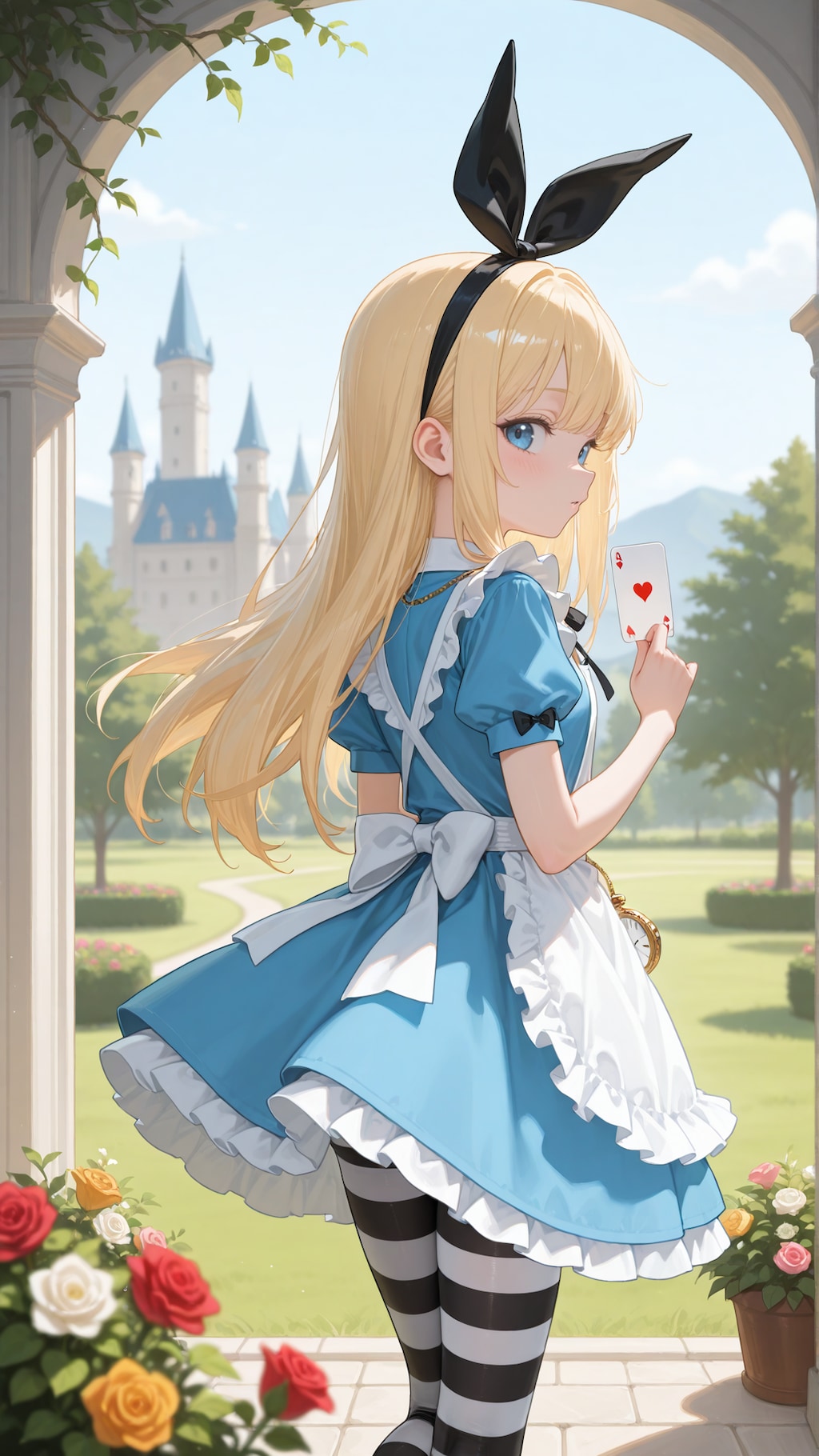 【壁紙】不思議の国のアリス—４（縦）