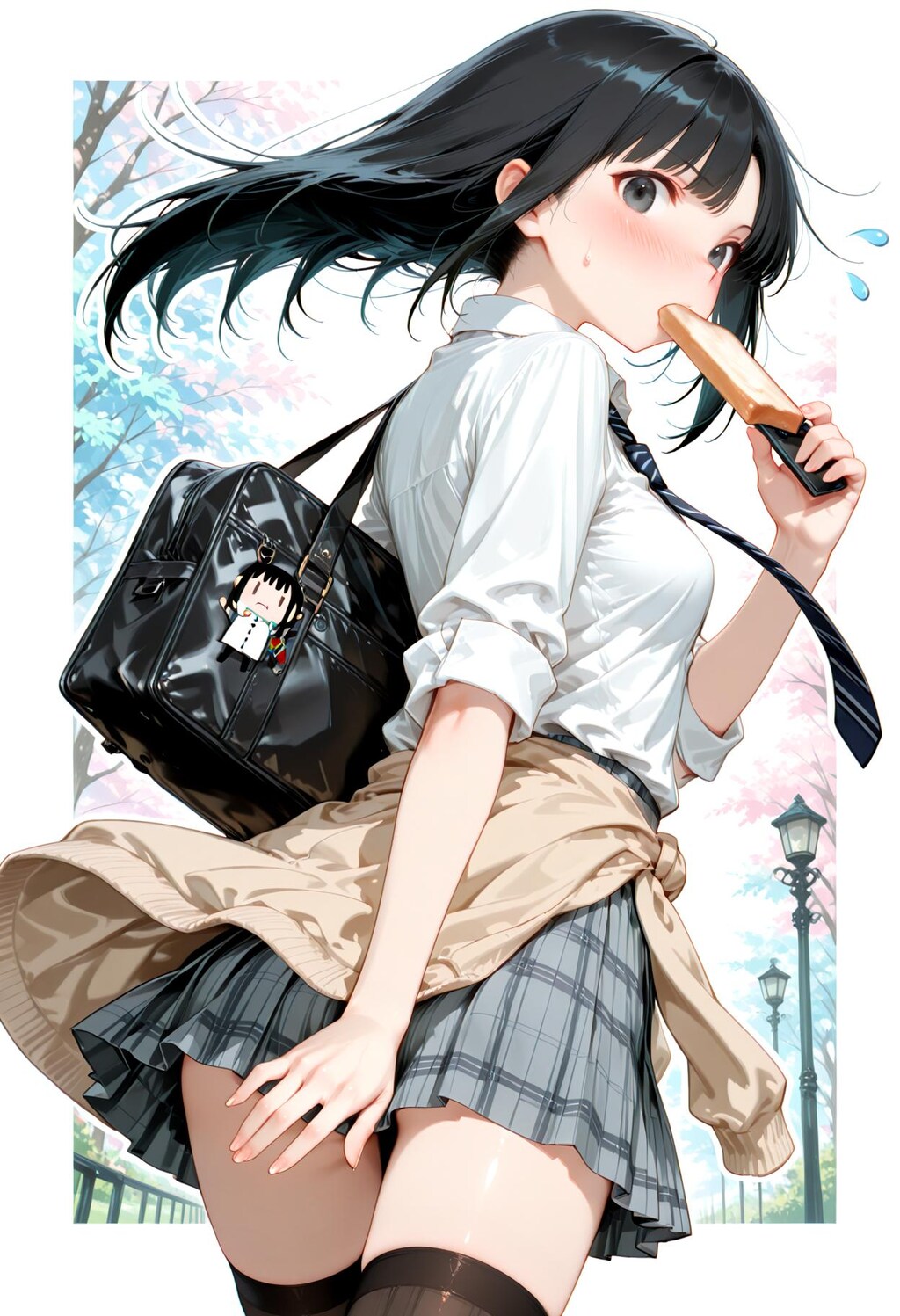 やばぁーい、遅刻遅刻ぅ💦