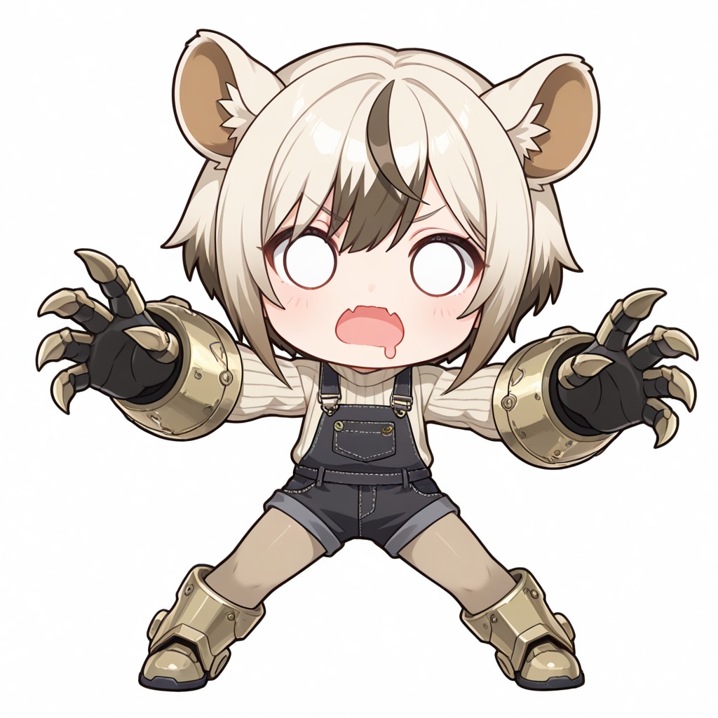 パンダガールキャラ名鑑その6：タマンデュア・キッド