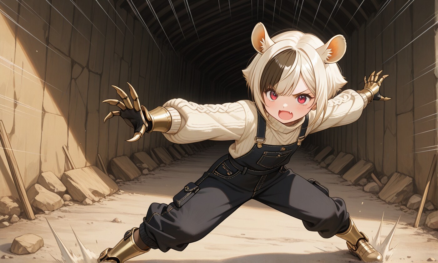 パンダガールキャラ名鑑その6：タマンデュア・キッド | の人気AIイラスト・グラビア