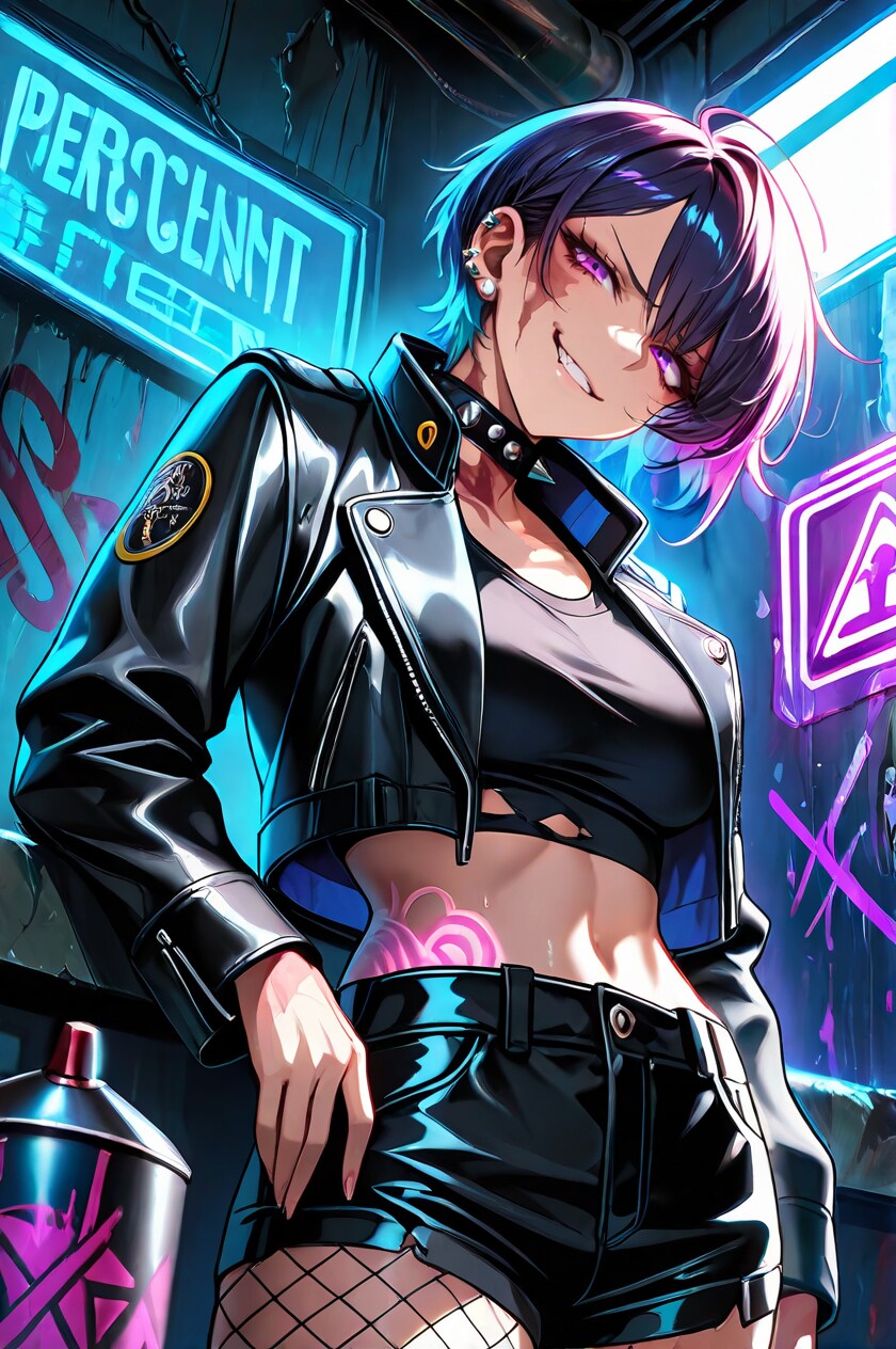 バッドガール | の人気AIイラスト・グラビア