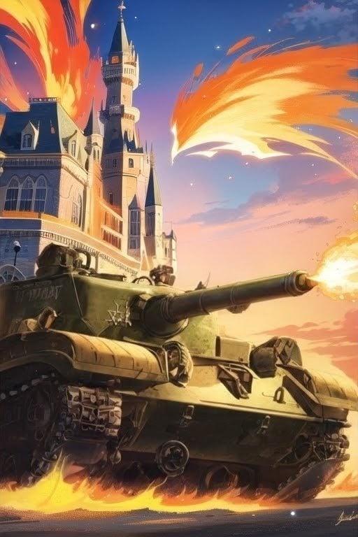 Gemini戦車修正（403） | の人気AIイラスト・グラビア