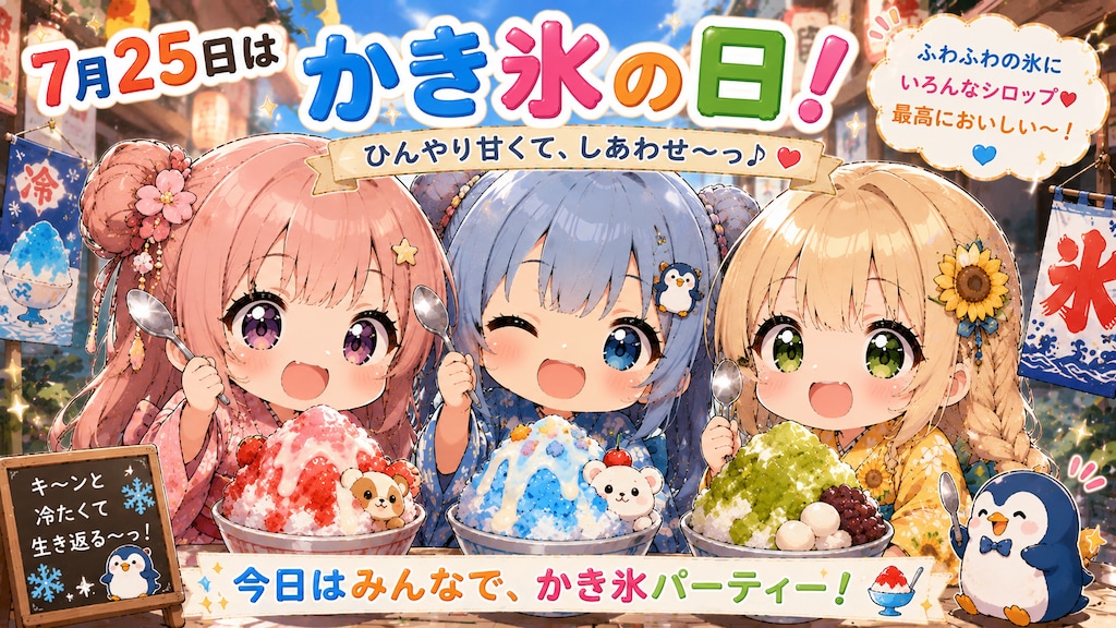 今日は何の日？（20260725固定イベ＋チビお姉複）の生成（ＡI推論不使用）