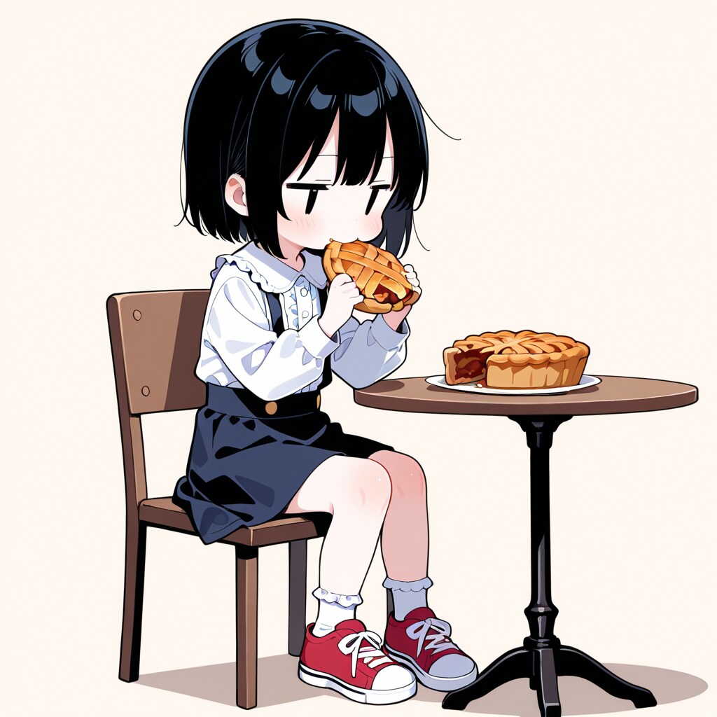 パイを食べる | の人気AIイラスト・グラビア