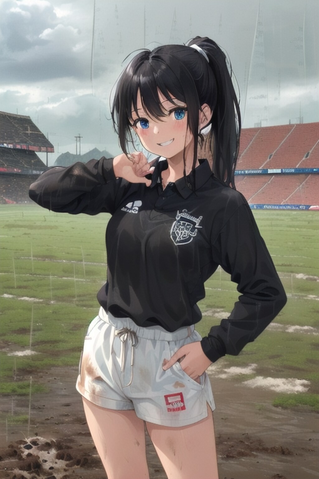 🏉泥まみれの女子ラグビー 71