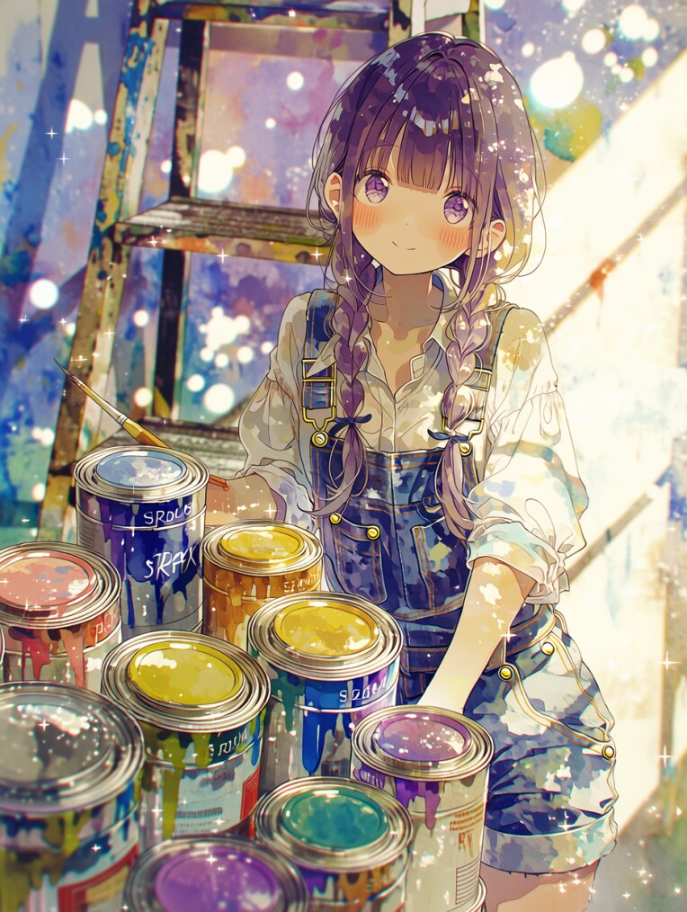 ペンキ屋さんの末娘