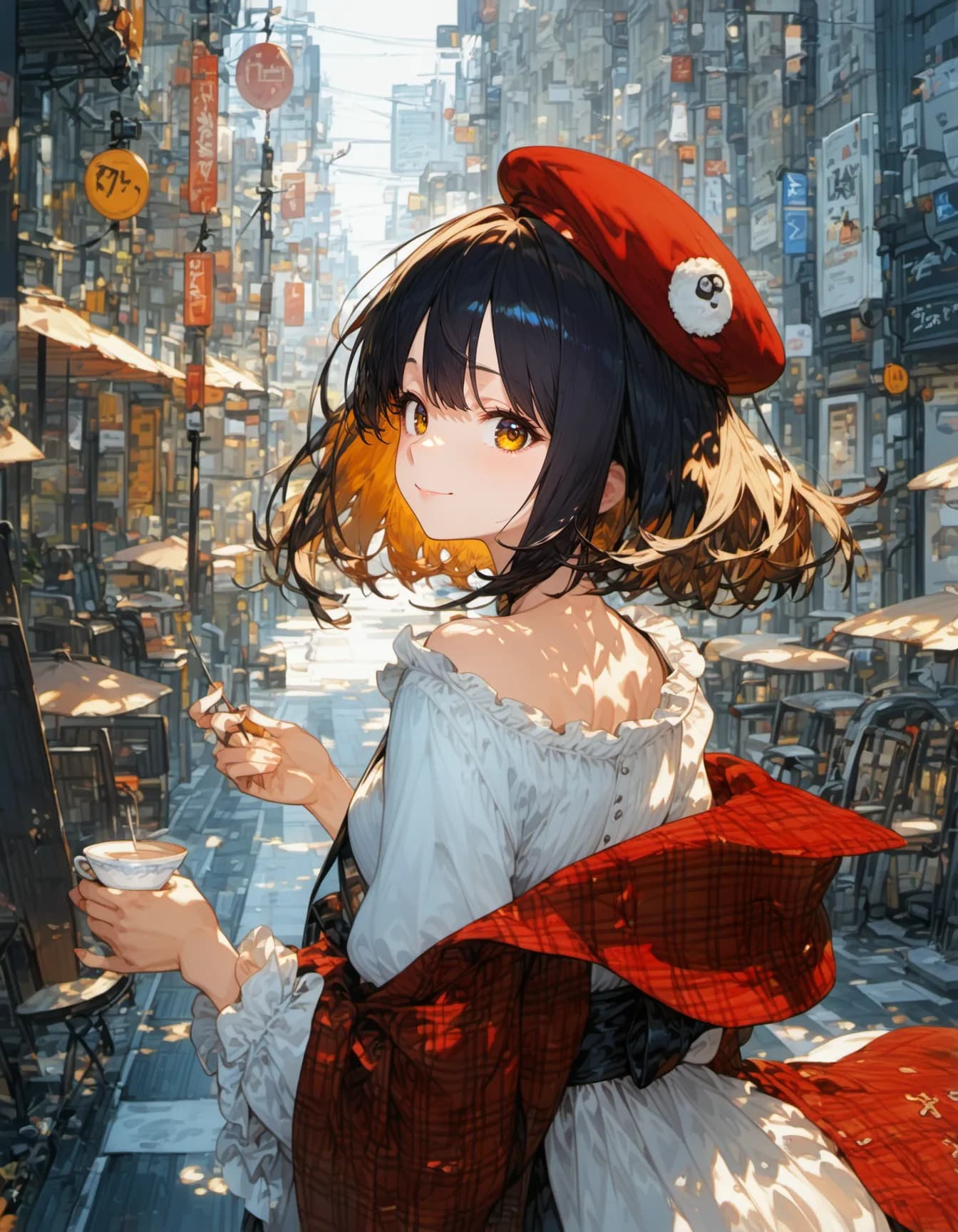 Moment in the Crowd | の人気AIイラスト・グラビア