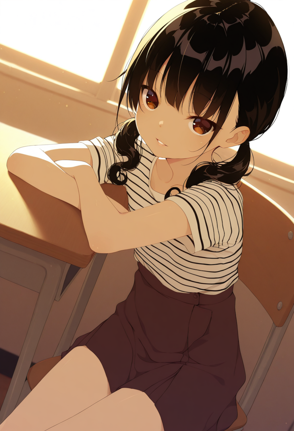 ふわふわツインテールな女の子