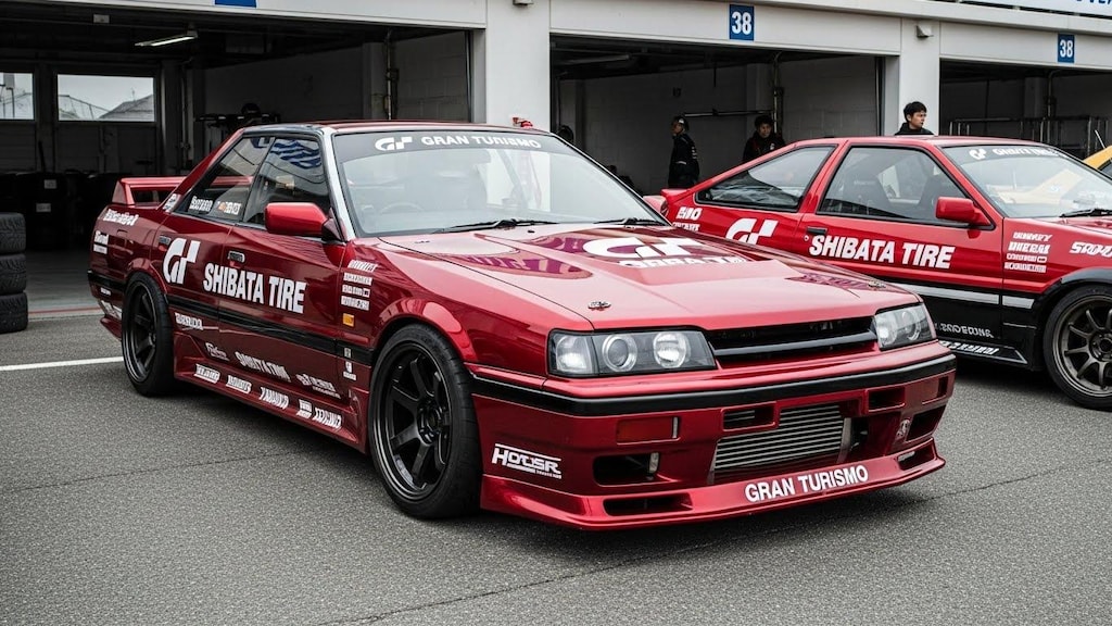 シバタイヤR31のドリ車