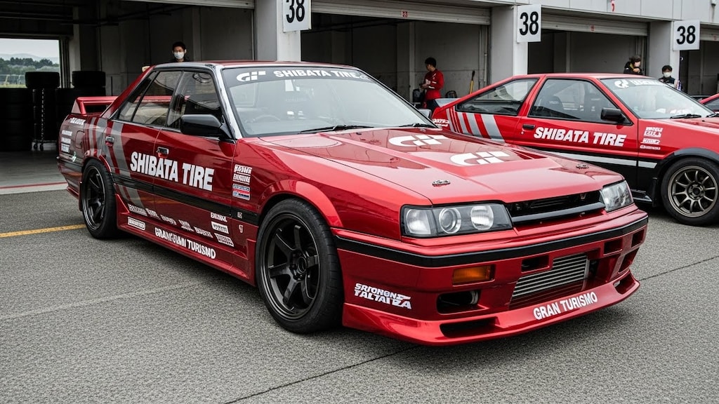 シバタイヤR31のドリ車