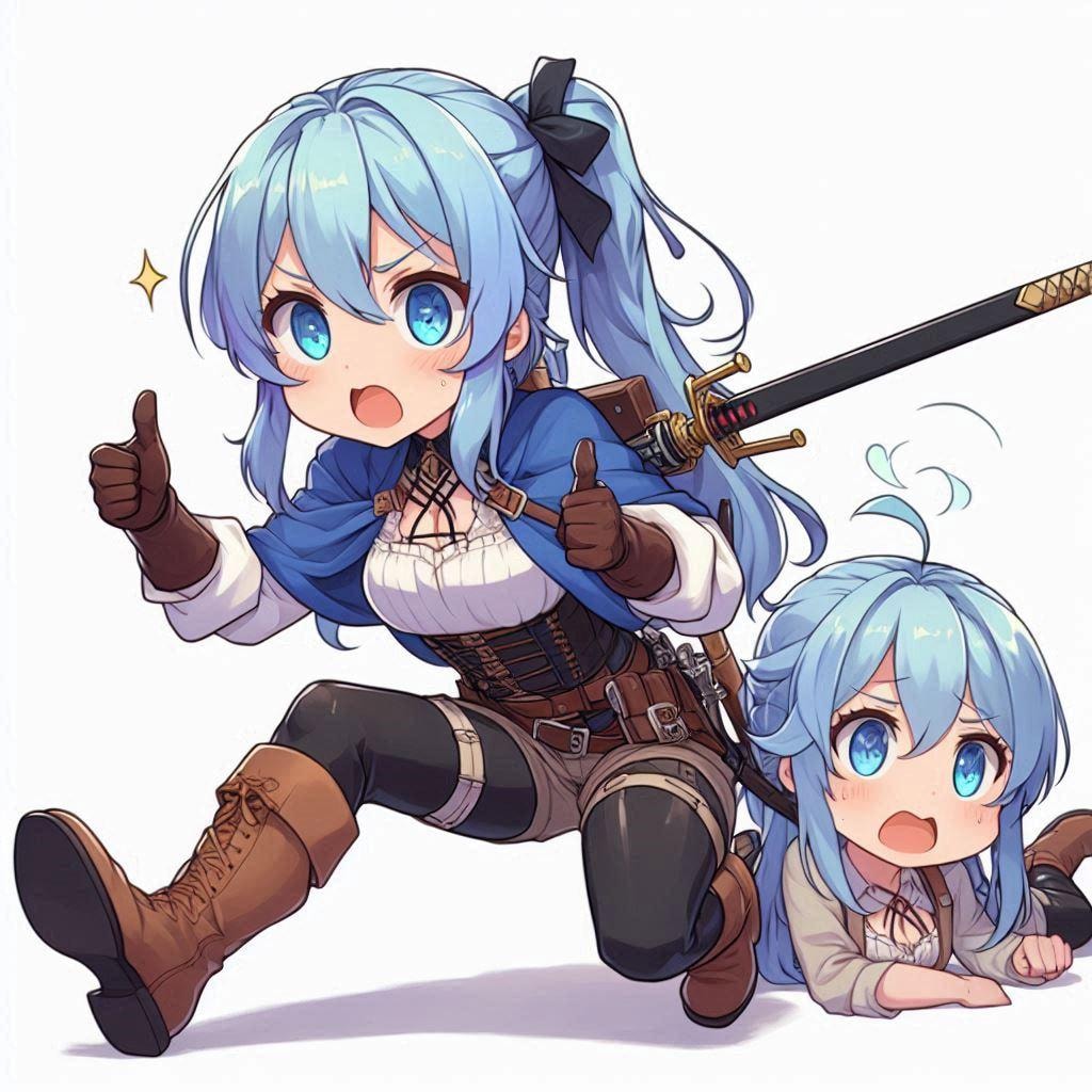 三人娘をうちの子にしました。