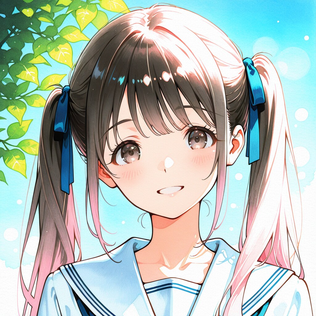 新緑の少女
