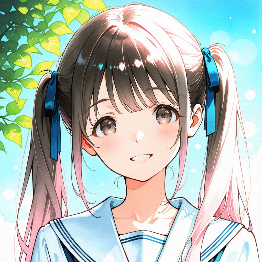新緑の少女