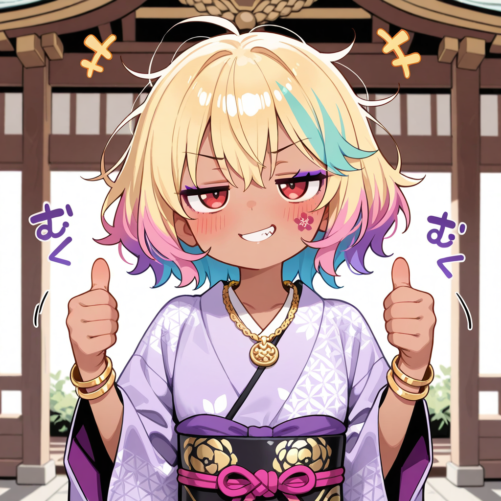 メスガキの初詣！！