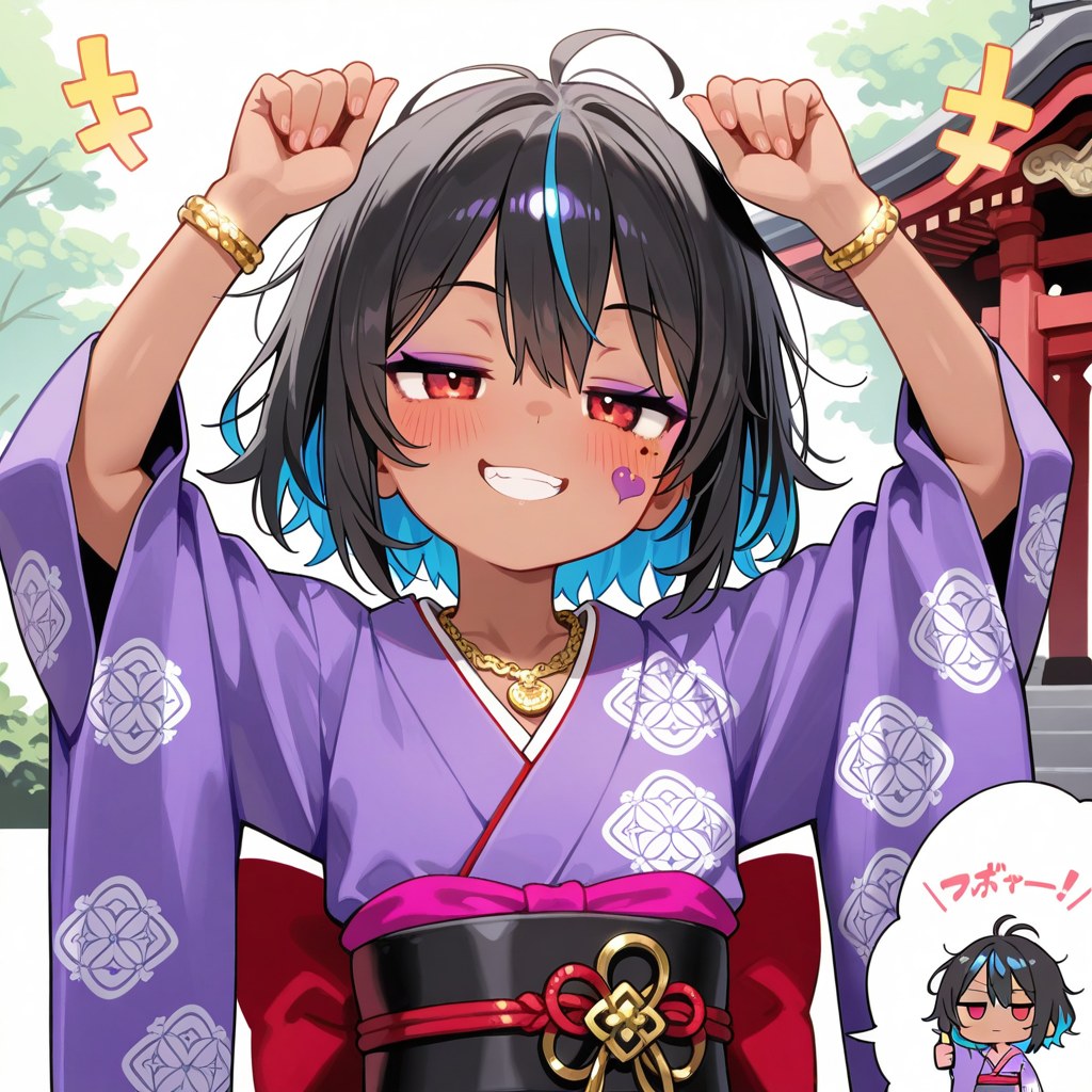 メスガキの初詣！！