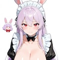 うさぎメイド 2枚目