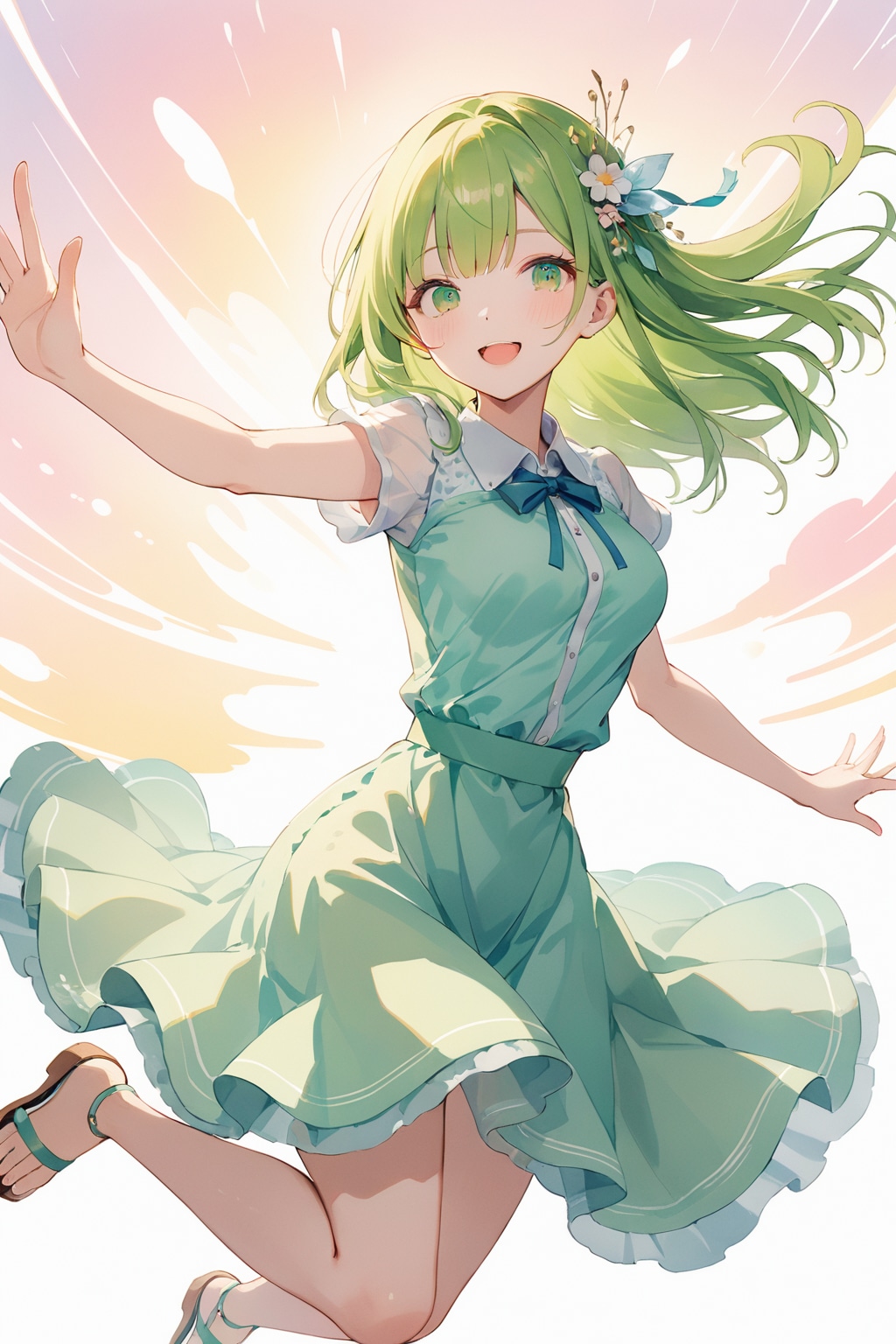 EMERALD：Our Golden Days Beginning | の人気AIイラスト・グラビア