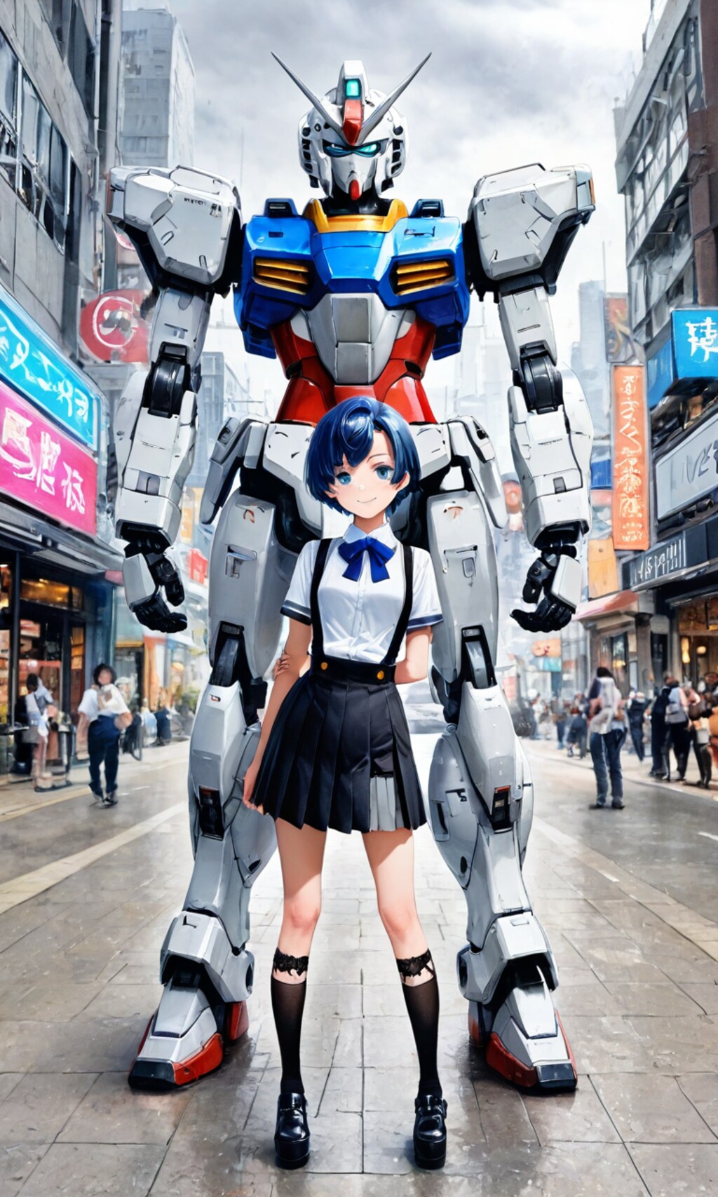 記念撮影柑菜ちゃん