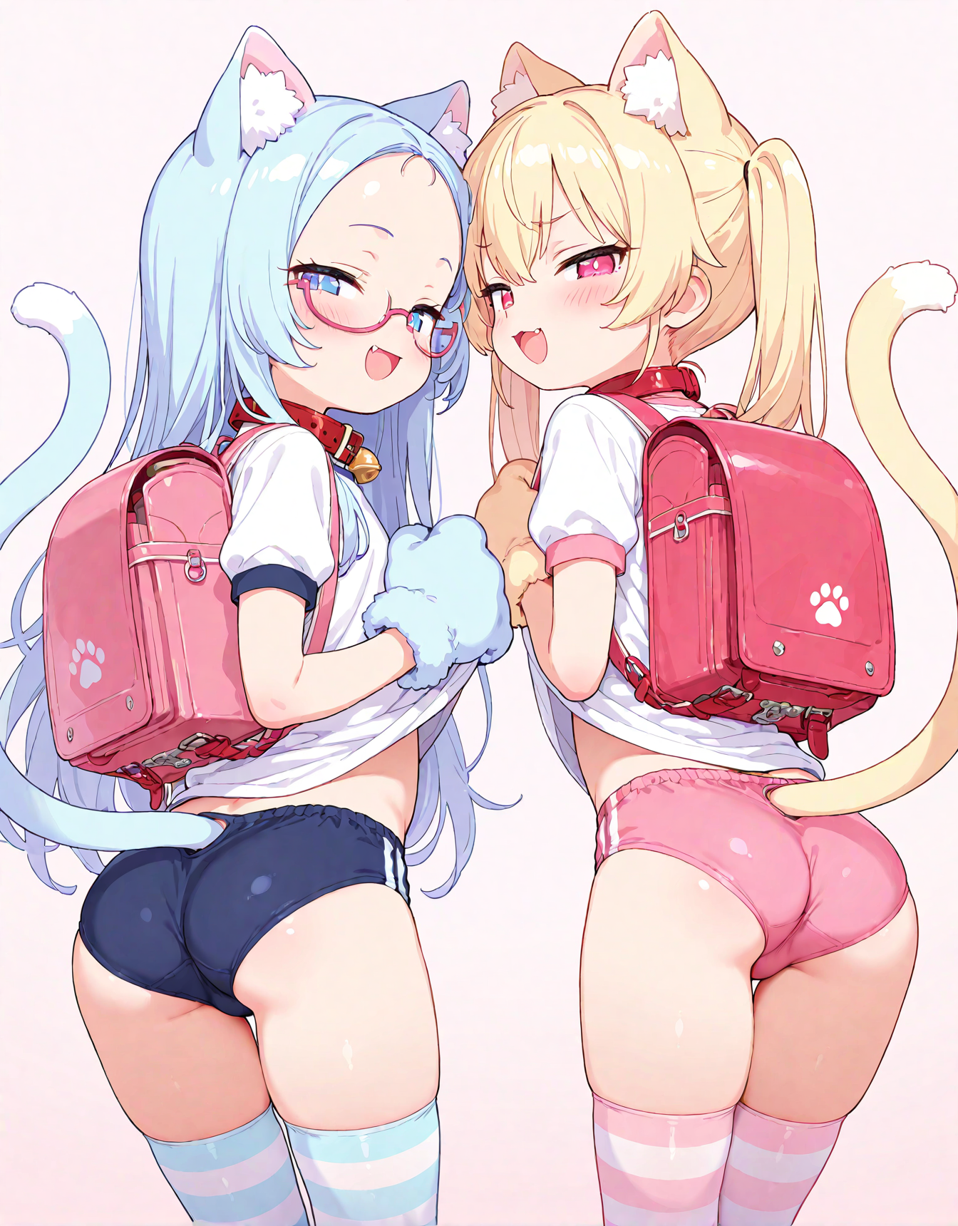 Wメスガキ猫ちゃんブルマ