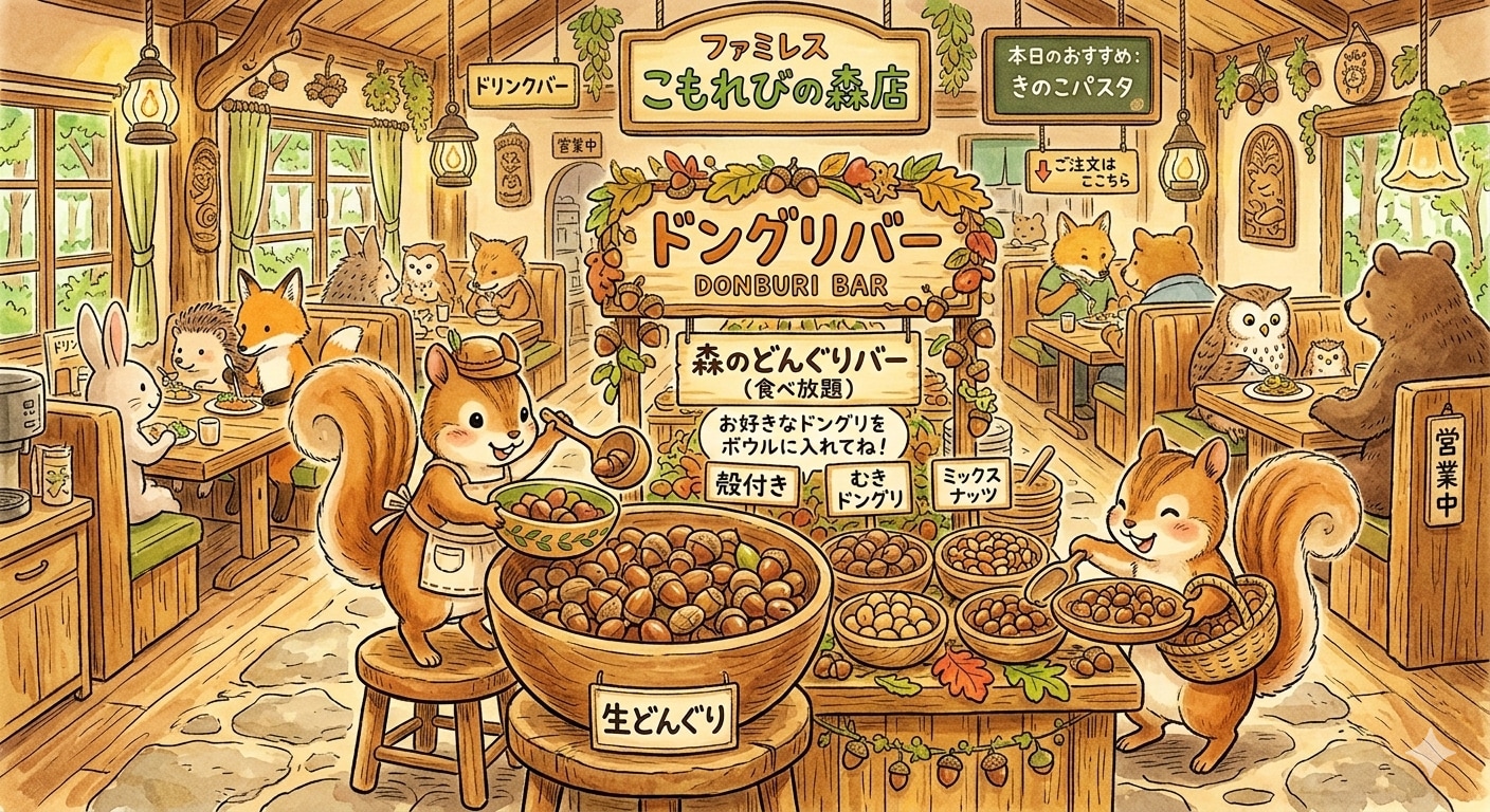 森のファミレス | の人気AIイラスト・グラビア