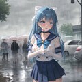 雨✕セーラー戦士風② 9枚目