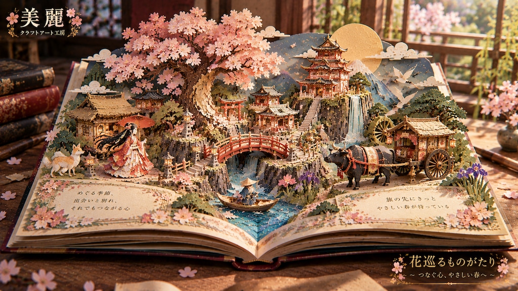 Exquisite Paper Craft / 美麗紙工芸 #patreon #ChatGPT #customGPT #GPTs #美麗 #紙工芸 #Papercrafts #beautiful #J