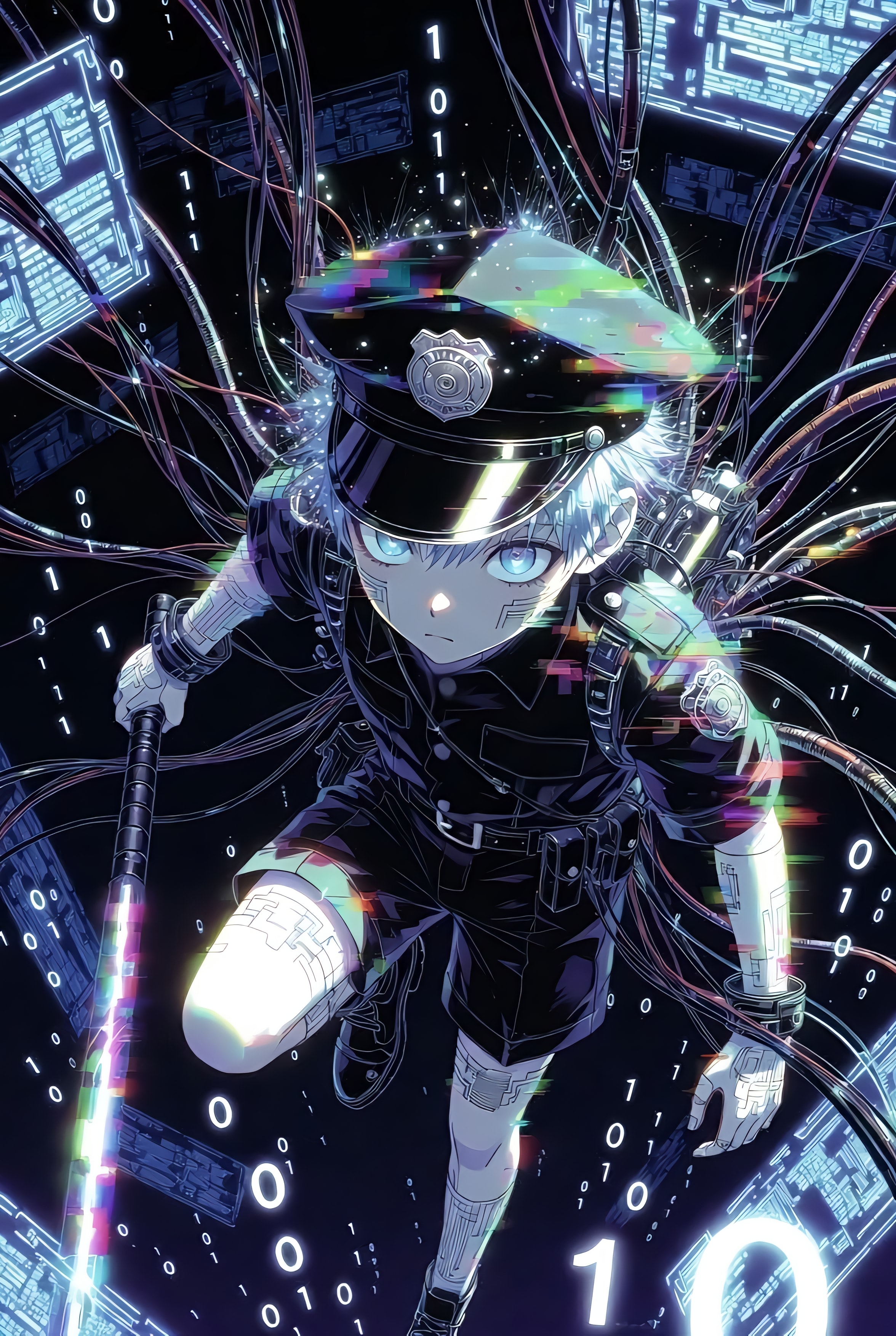 サイバー警察だ！ | の人気AIイラスト・グラビア