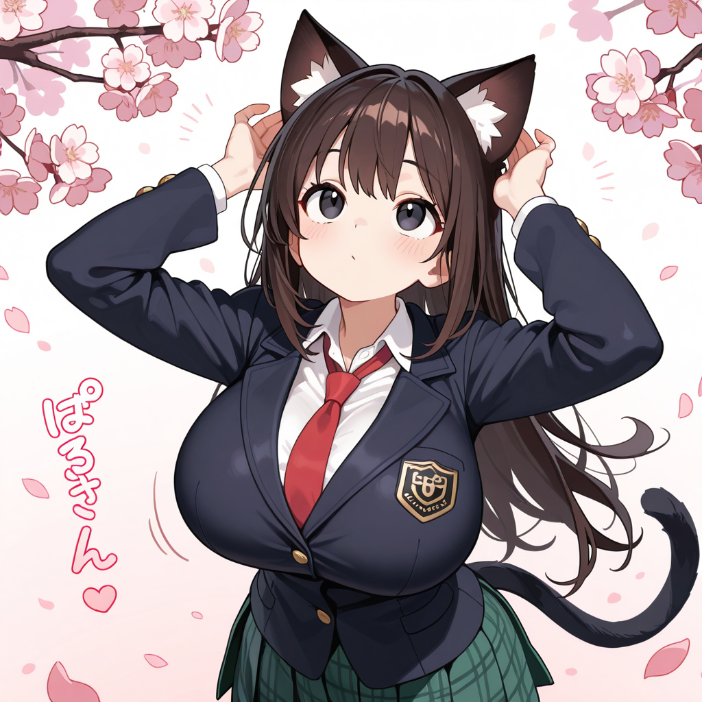 やっぱり猫耳にされてしまった宣子ちゃん