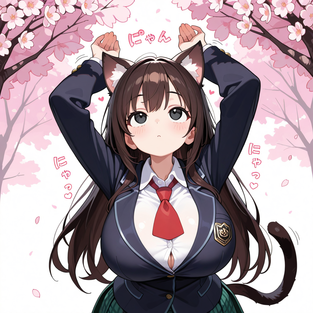 やっぱり猫耳にされてしまった宣子ちゃん