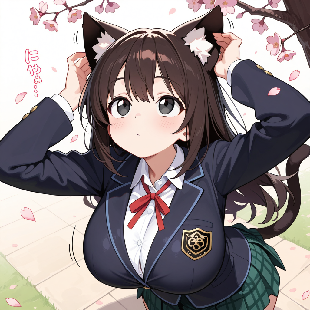 やっぱり猫耳にされてしまった宣子ちゃん