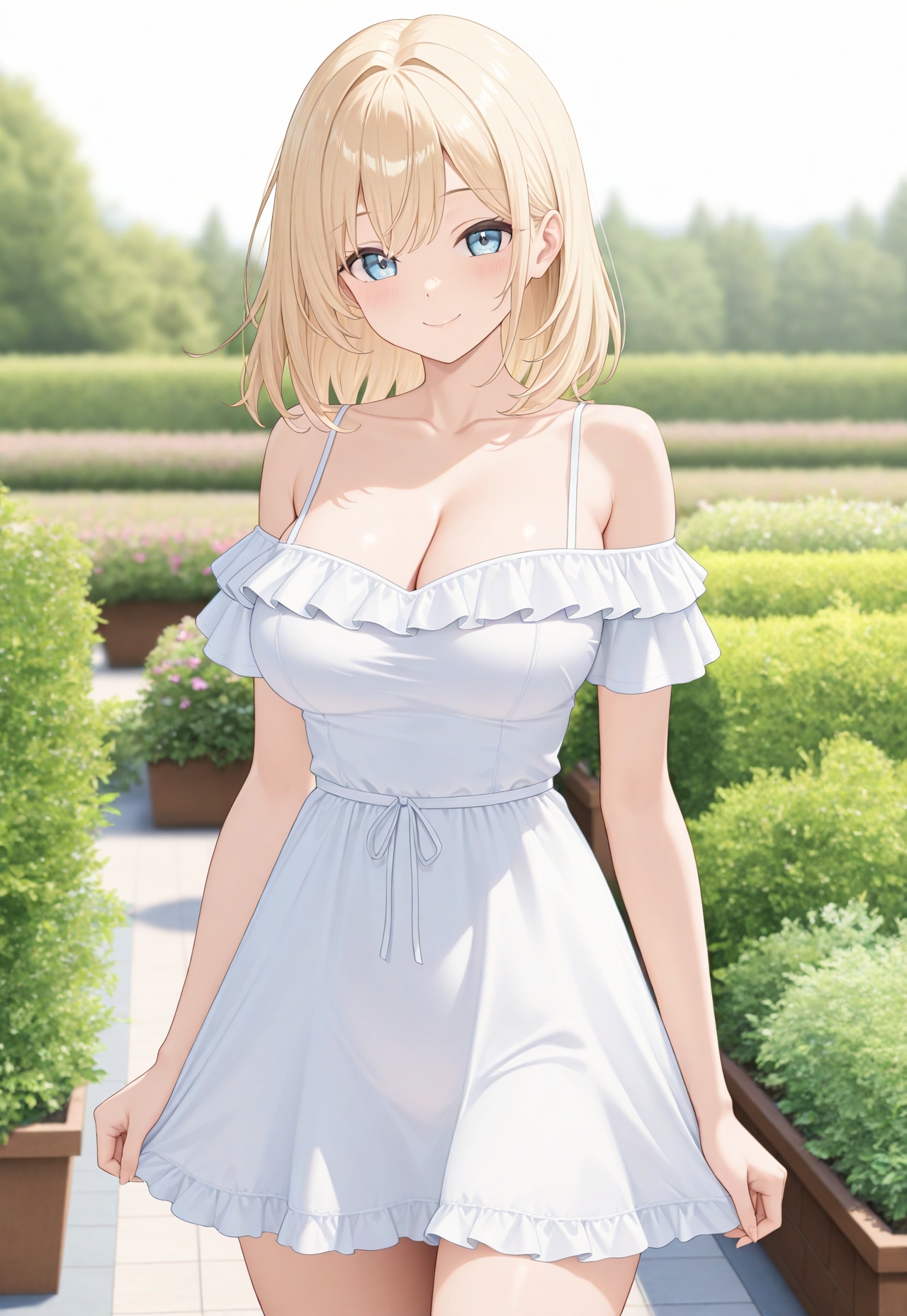 420（白いオフショル）