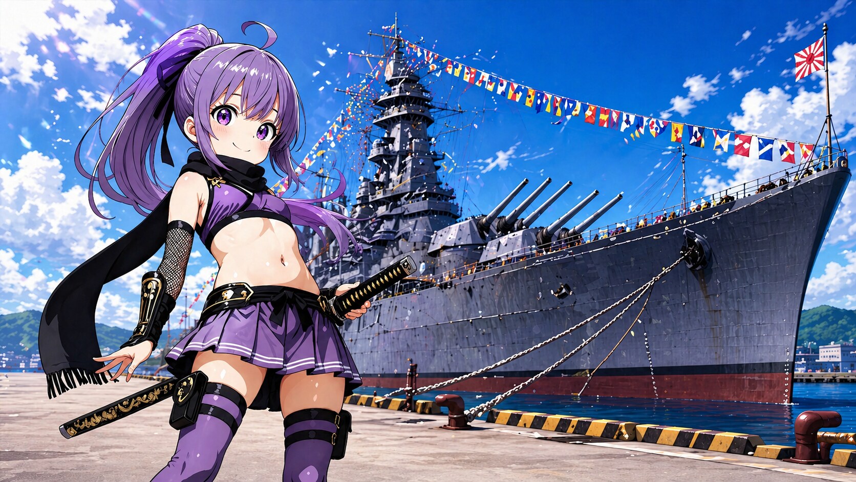 満艦飾とクノイチ