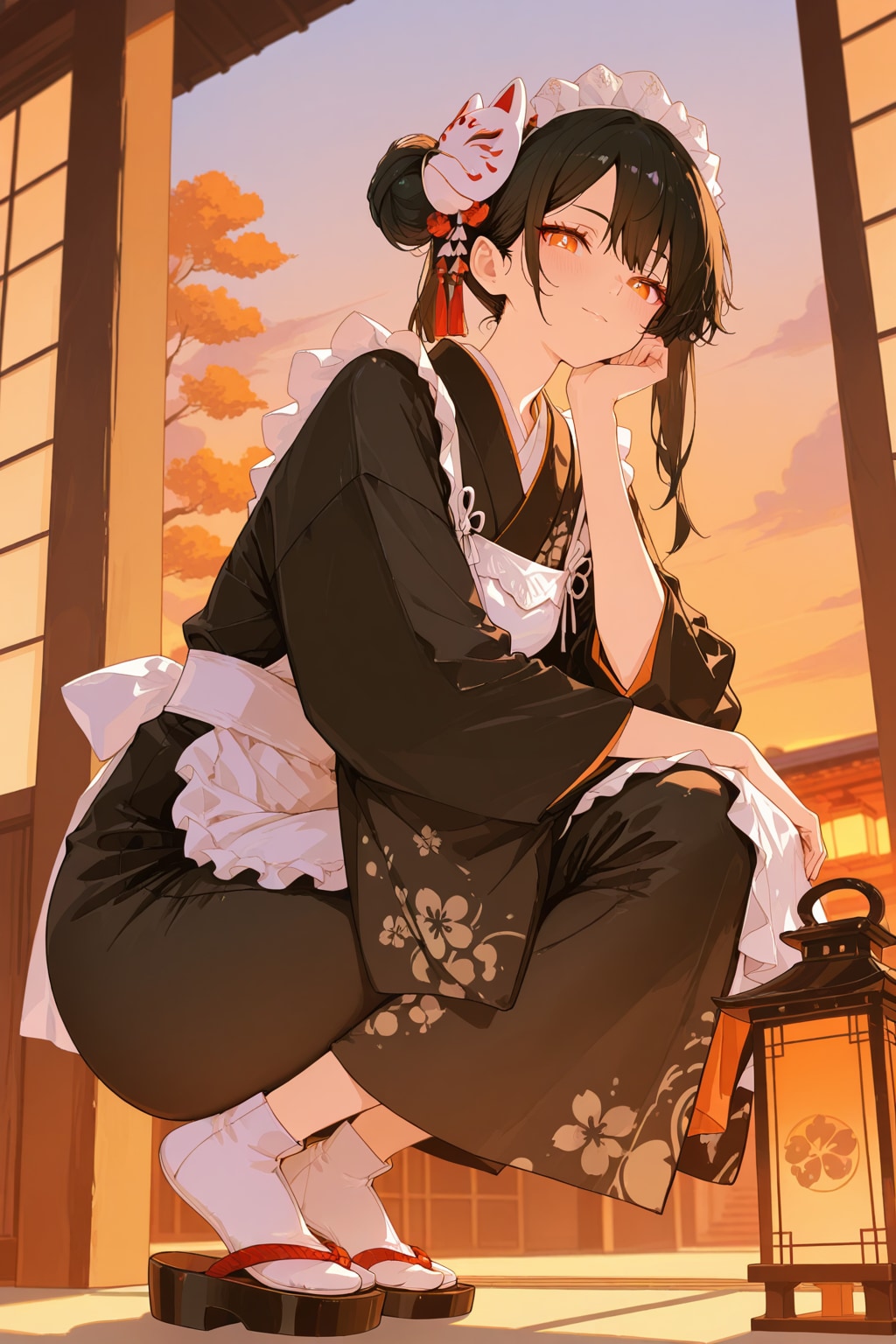 夕暮れ時３