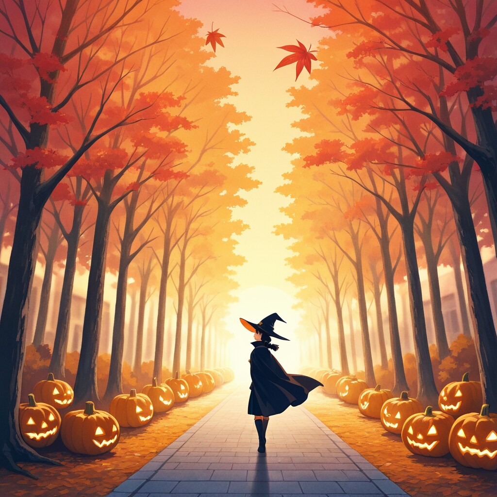 ハロウィンと魔女 | の人気AIイラスト・グラビア