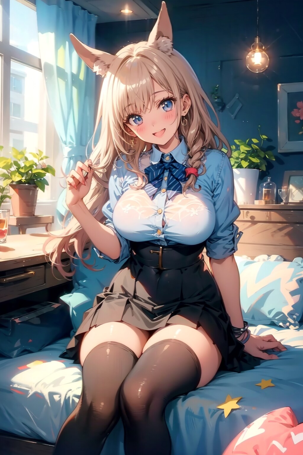 二次会後、朝帰りウマ娘 | の人気AIイラスト・グラビア