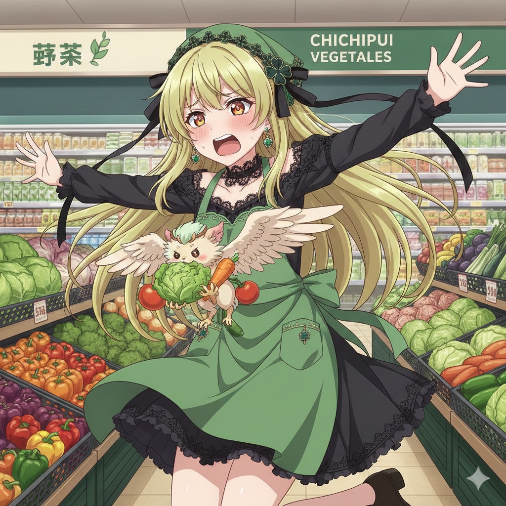 グリフィンちゃんを連れたGRYPHONちゃん