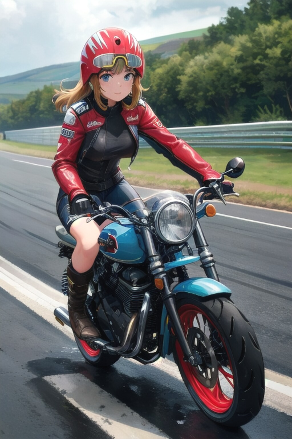 バイク好き彼女