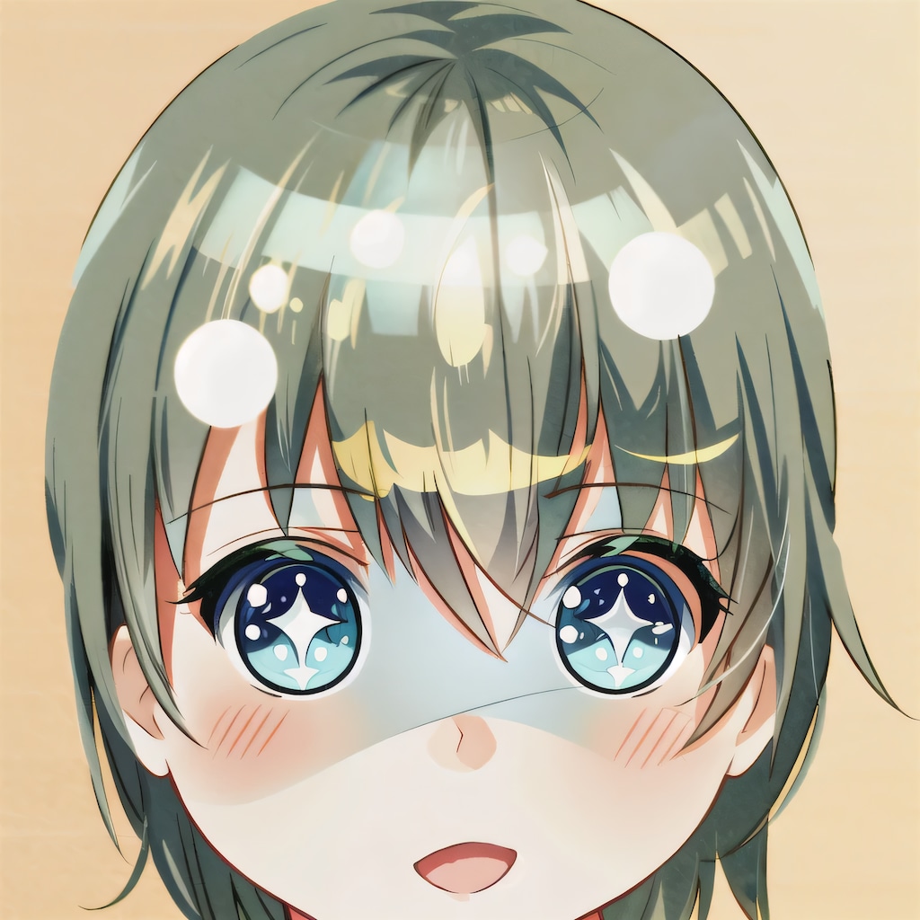 茶髪ボブのミニキャラ４