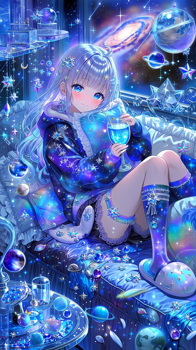 Galaxy Dream Room | の人気AIイラスト・グラビア