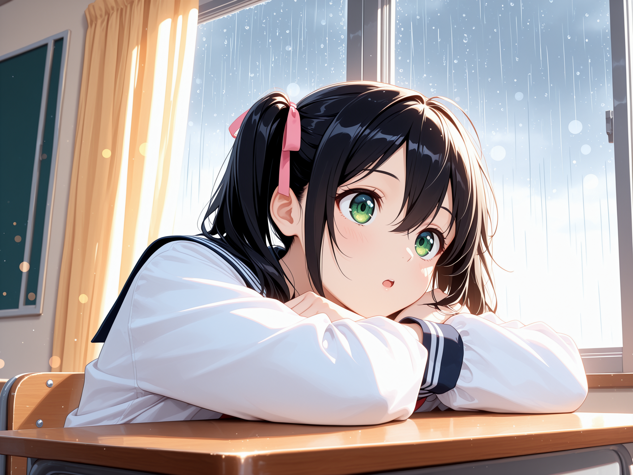 雨やだなぁ