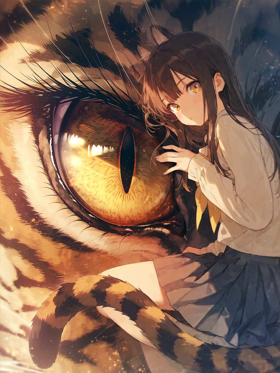 タイガーアイ | の人気AIイラスト・グラビア