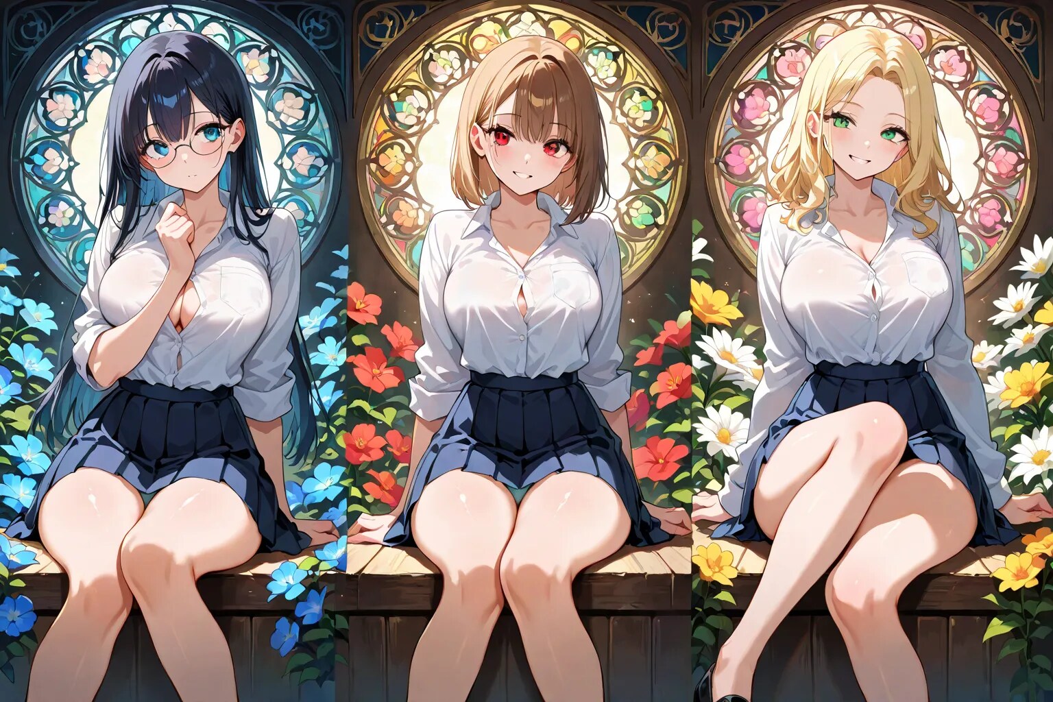 よく見ティーヌ…ギャール・ヌーボー・デクヴェルト | の人気AIイラスト・グラビア