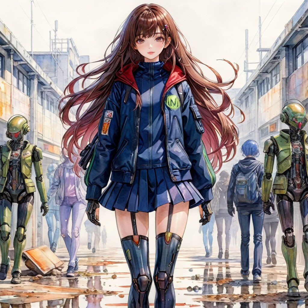 女の子