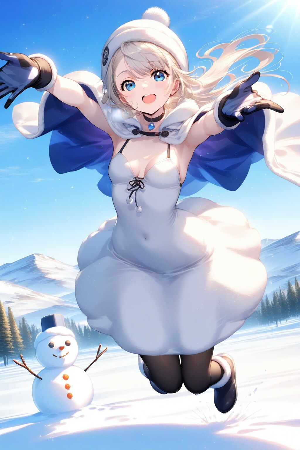 庭駆けまわる魔法少女 | の人気AIイラスト・グラビア