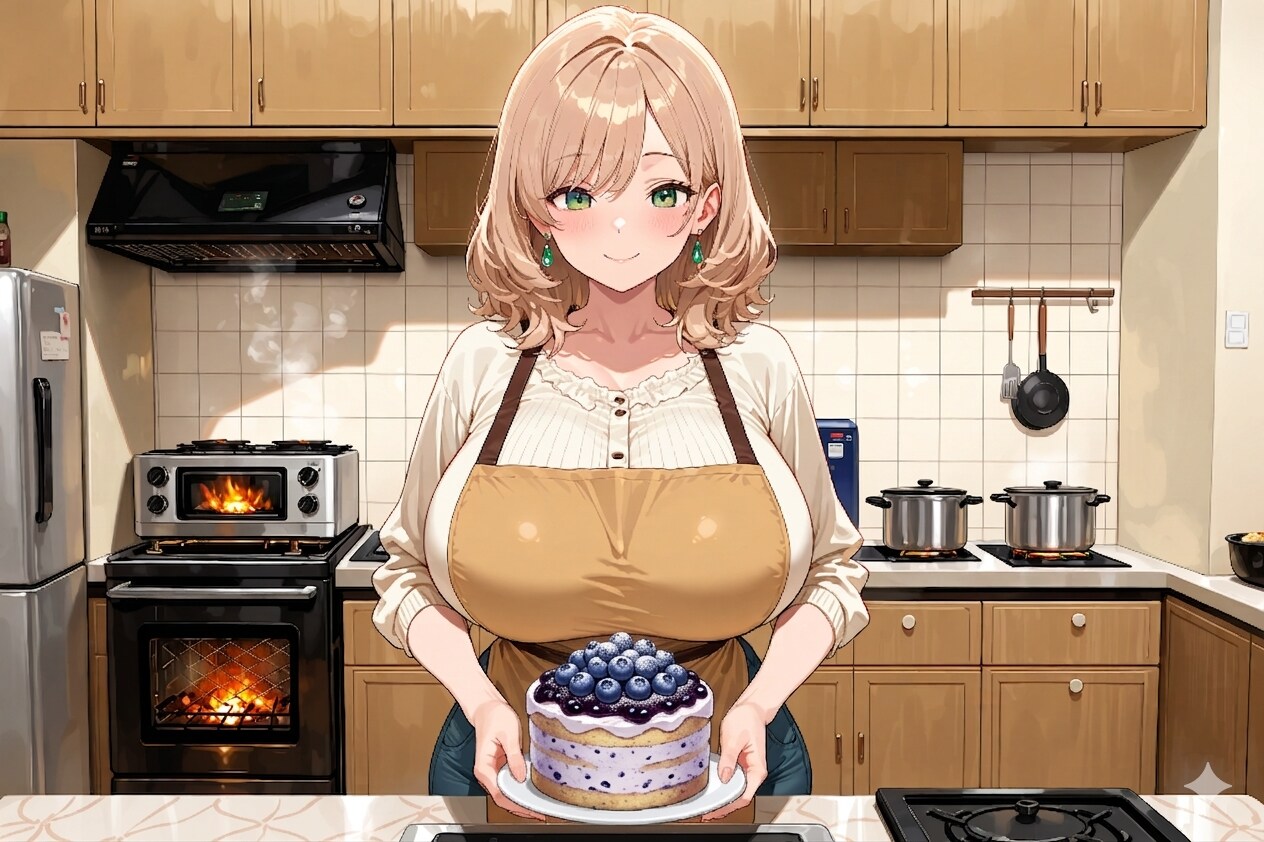 ブルーベリーケーキ | の人気AIイラスト・グラビア