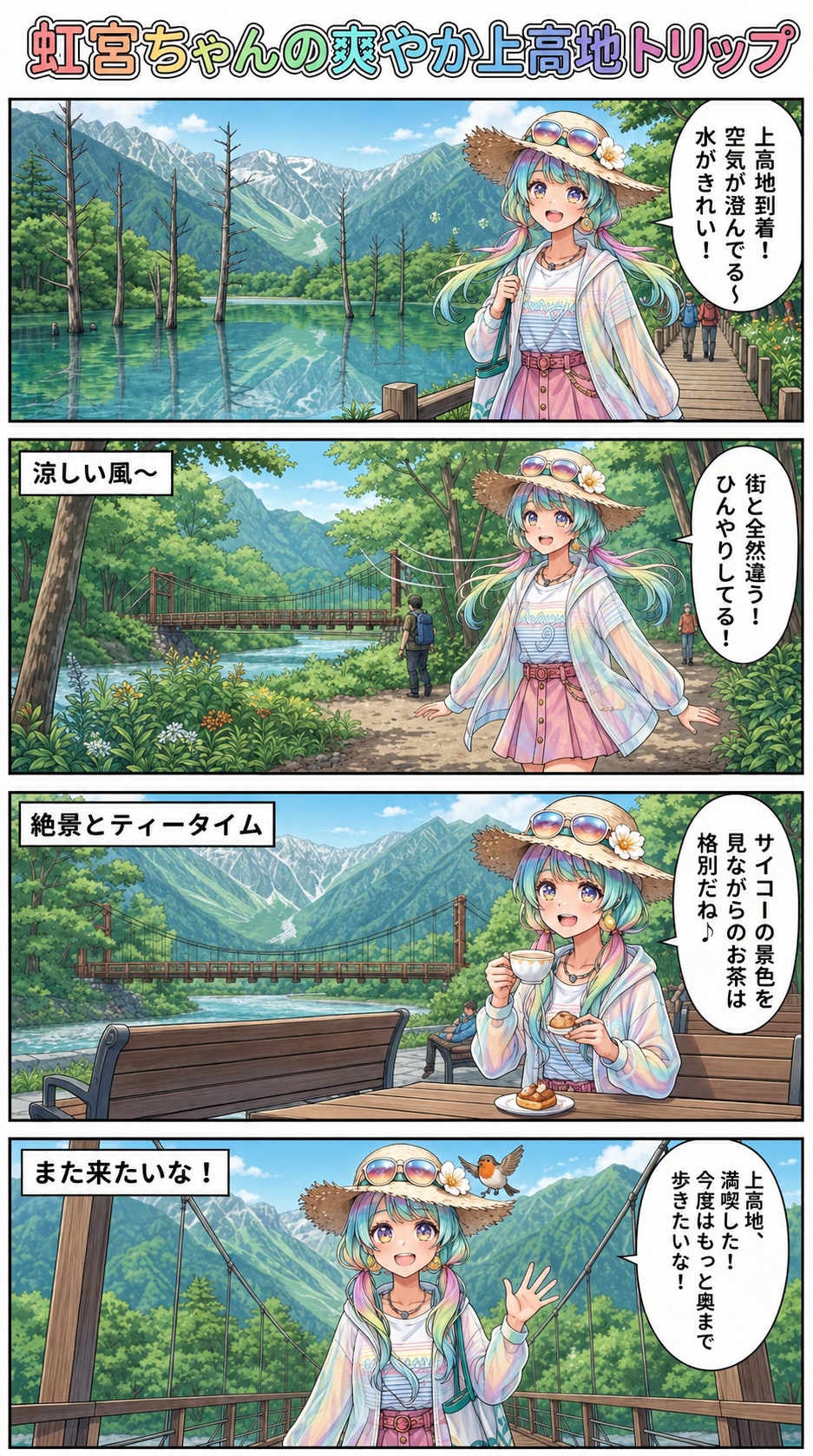 🏔️🍃爽風の上高地🍃🏔️