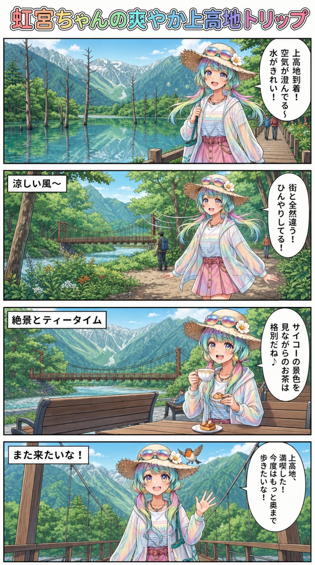🏔️🍃爽風の上高地🍃🏔️