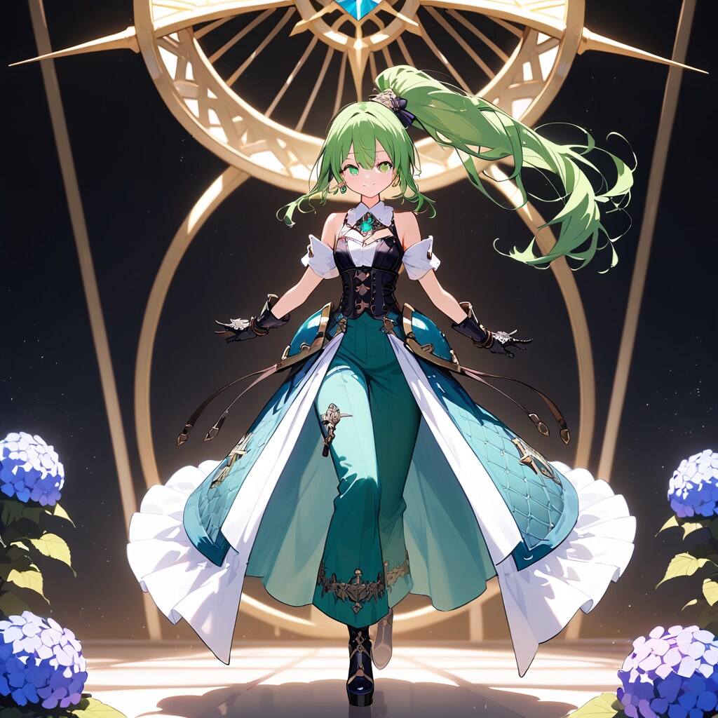 紫陽花の真珠の騎士